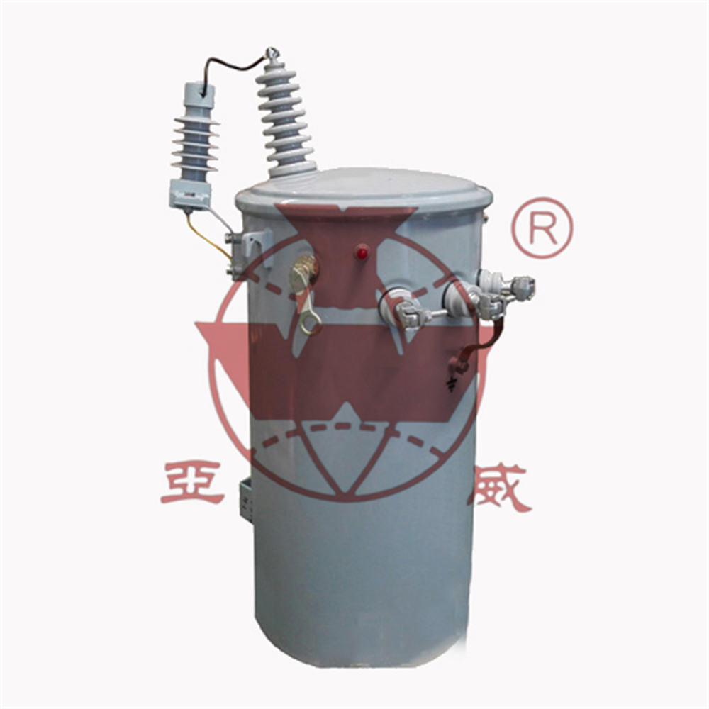Yawei Conventional type 13800v 100kva 75kva voltage tap changer pole mounted transformer for ot door