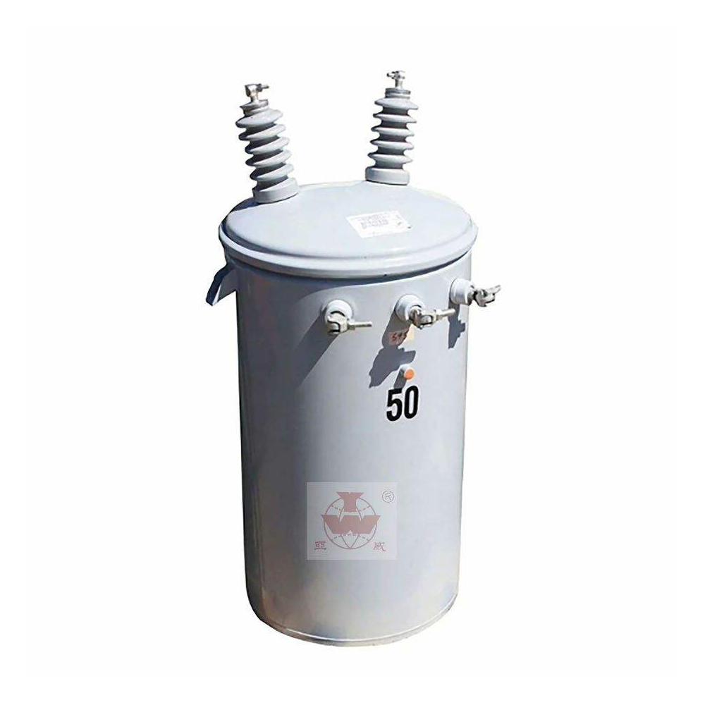 Yawei Quikly delivery ONAN 50kva 7970V single phase pole mounted transformer