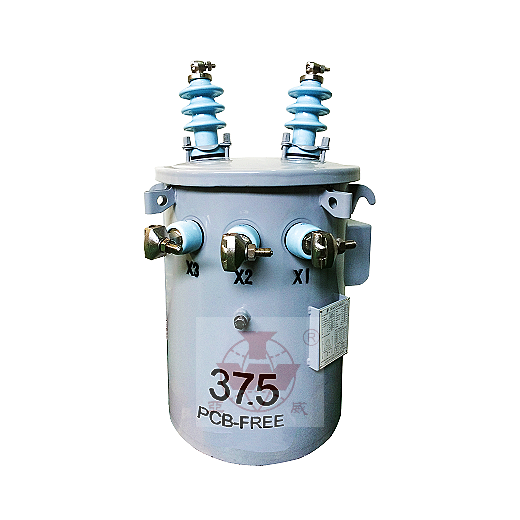 Yawei Factory Direct 37.5kva Single Phase Oil Immersed Pole Mounted Transformer